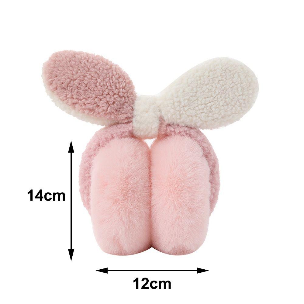 Soft Warm Earflaps Fleece Plush Ear Warmers Fashion Ear Cover  Unisex