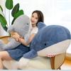 90CM Giant Cartoon Super Soft Plush Toy Sea Animal Blue Whale Soft Toy Stuffed Animal Fish Children's Birthday Gift