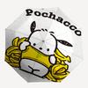 1pc Pochacco Banana Umbrella: Automatic Opening/Closing, Portable Design, Iron Frame, Outdoor Use, Festival Gift, Suitable for Fans, Travel, Daily Use