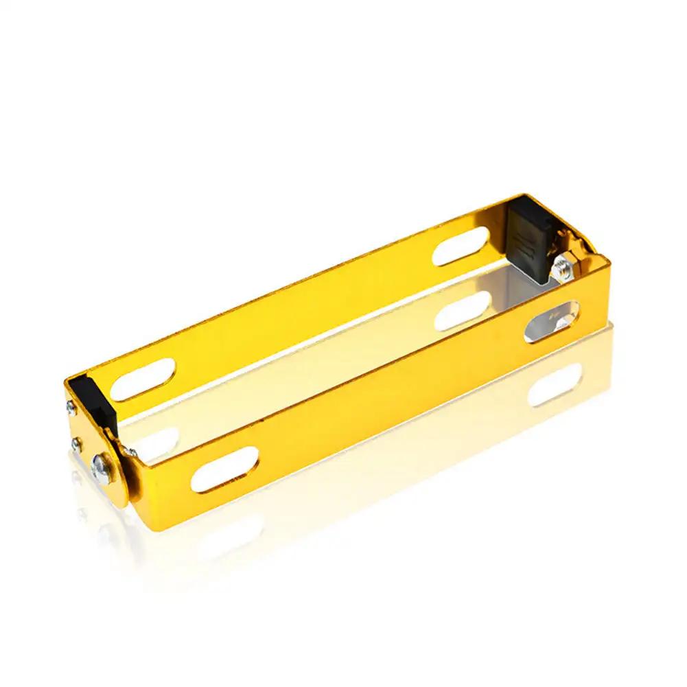 Aluminum Motorcycle Car License Plate Frame Holder Racing Auto Adjustable Angle License Plate Frame Motorcycle Holder Bracket