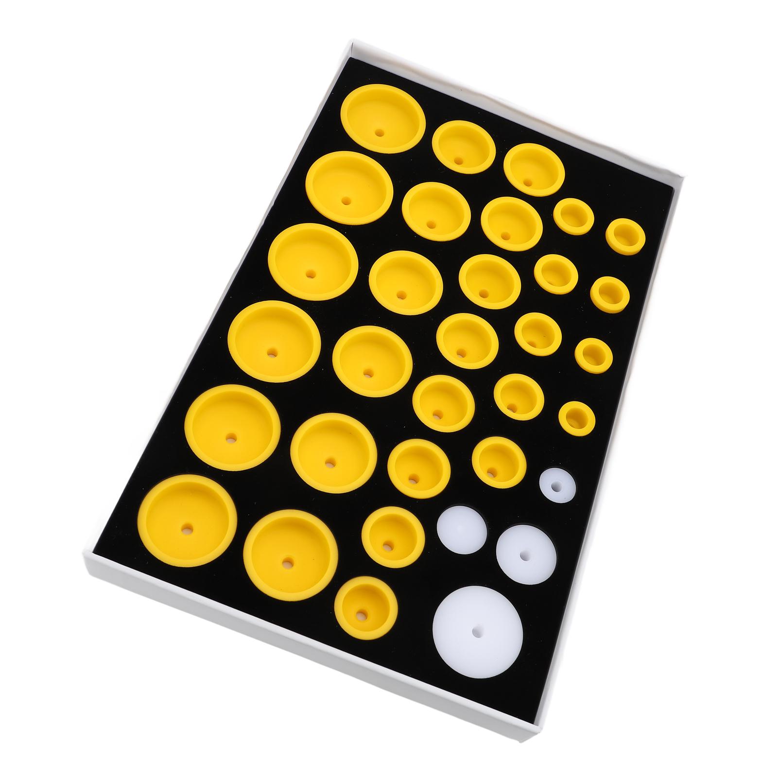 

Watch Press Die Kit 33 Dies Steel Repair Tool Professional Watch Back Case Press Dies Tool for 6173 6175 Watch