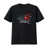 Womens Faith The Fruit Of His Spirit T Shirt Black Vintage Washed Casual Graphic Stylish Comfortable Slightly Breathable