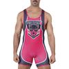 Pánský vysoce elastický freestyle zápasnický dres Prodyšný Kompresní střih Rychleschnoucí Spandex-Lycra Atletický tílko