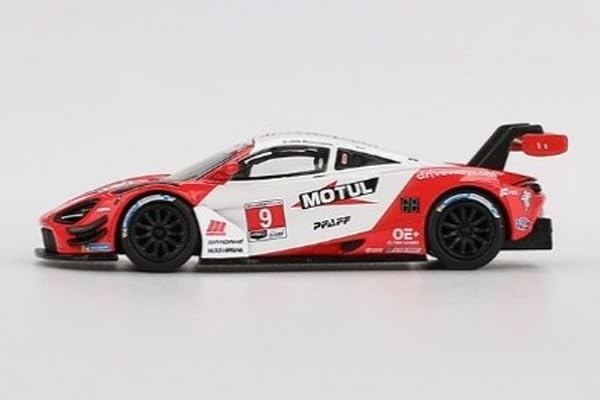 MINI GT Scale McLaren 720S GT3 EVO IMSA Laguna Seca 2024 Pfaff Motorsports Finished Model 1/64 (Left-Hand Drive) MGT00993-L