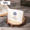 1Pc Message Cards Wedding Party Invitation Greeting Card Envelope Set Birthday Cards With Botanical Patterns