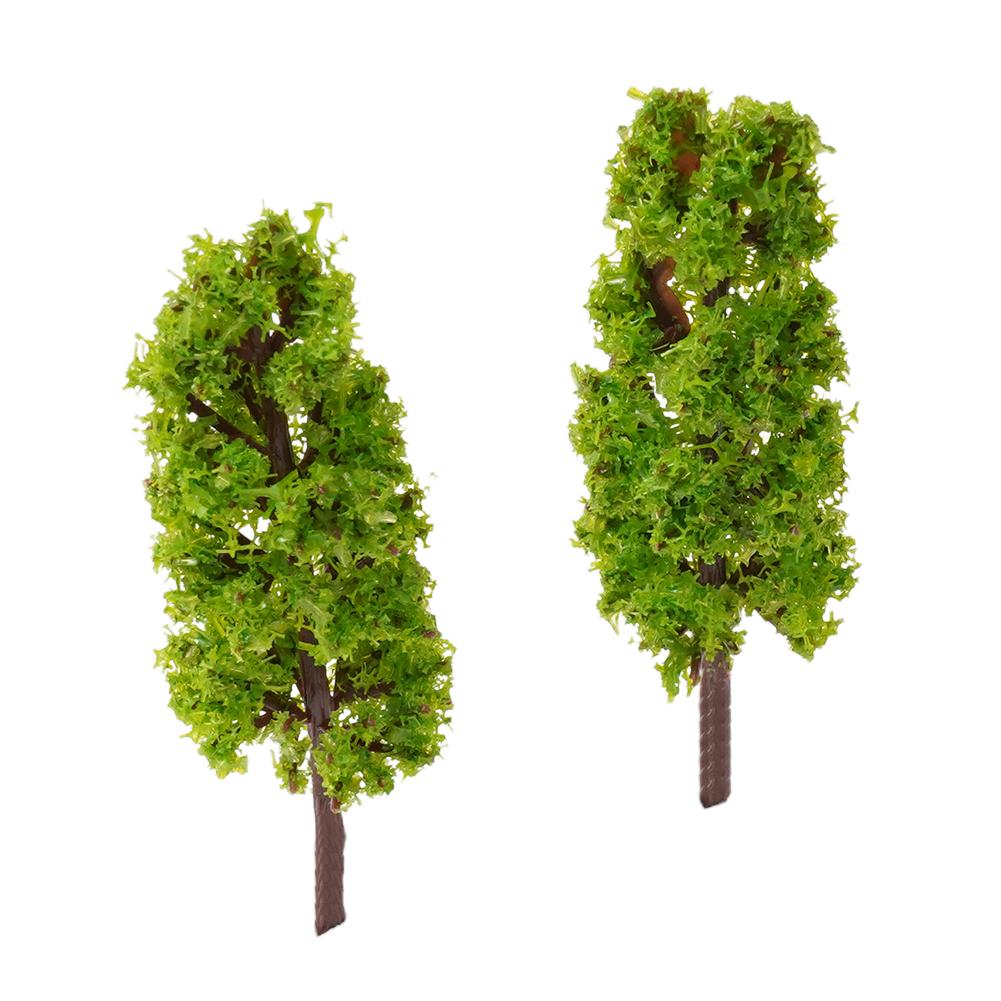 Miniature Landscape Model Trees Park Scenery 1:200 Scale