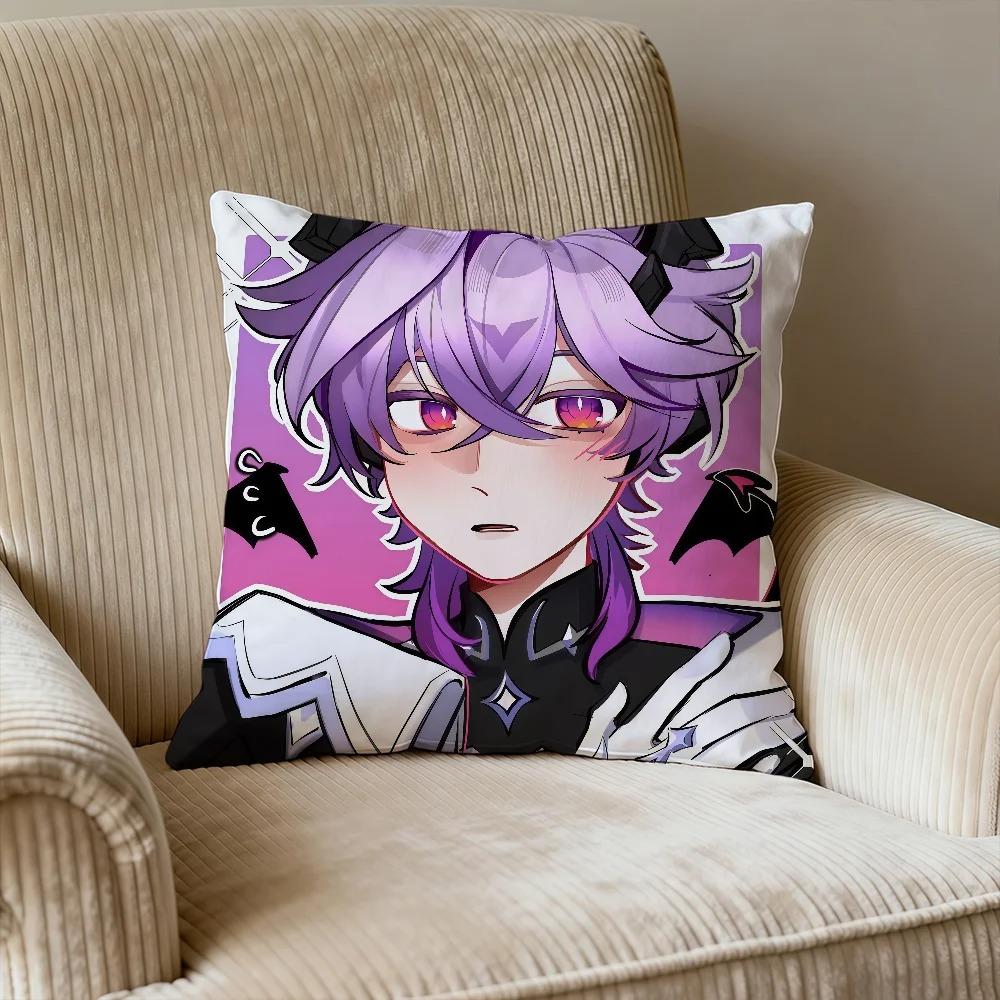 Genshin Impact Durin Printed Pillowcase Kawaii Anime Room Decoration Daily Home Decoration Sofa Chair Car Decoration Pillowcase