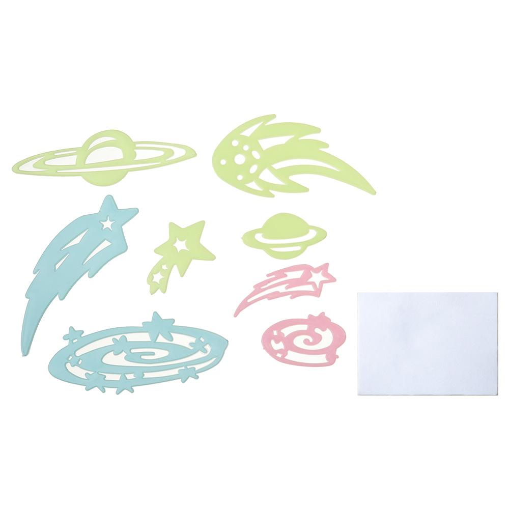 1Set 3D Bubble Stars Moon Dots Self-adhesive Luminous Wall Sticker Kids Bedroom DIY Decal Glow In Dark Fluorescent Decoration