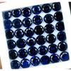 Natural Blue Sapphire Loose Gemstone 24 pcs Ceylon Round 5x5 mm Lot September Birthday Birthstone