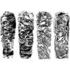 Arm Tattoo Aufkleber Figuren 3D Wasserdicht Tattoo Pirat Körper Tattoo Aufkleber Kunst Aufkleber Set Cooles Fake Tattoo für Damen Herren Party