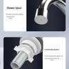 Stainless Steel Instant Electric Water Faucet with Digital Display for Fast Heating - Dual Hot & Cold Use.