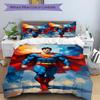 3pcs Superman Cover Set,Soft Comfortable Duvet Cover,Guest Room (1*Duvet Cover + 2*Pillowcases, Without Core) yy251024177