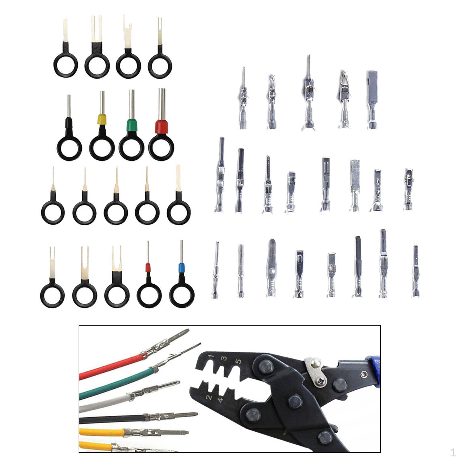 

340Pcs Car Electrical Wire Terminal Kit Accessories Premium Harness 340Pcs