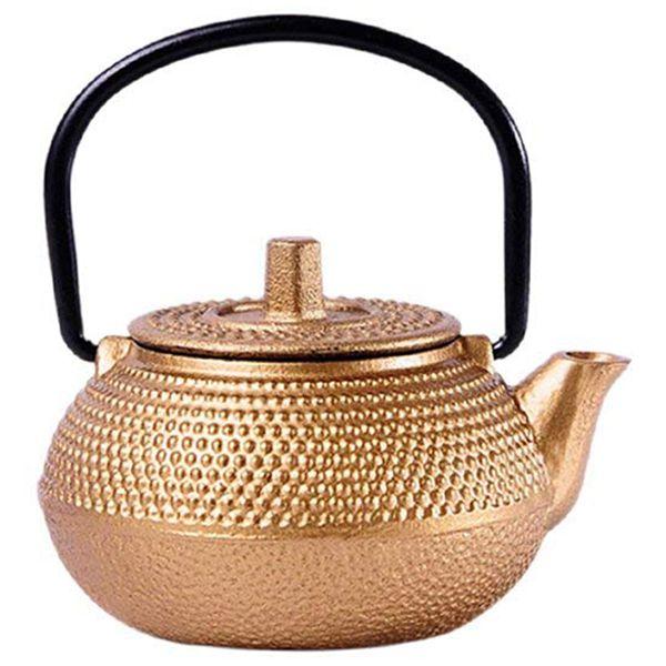 Mini japonská litinová konvice na čaj Tetsubin malá konvička na čaj 50ml