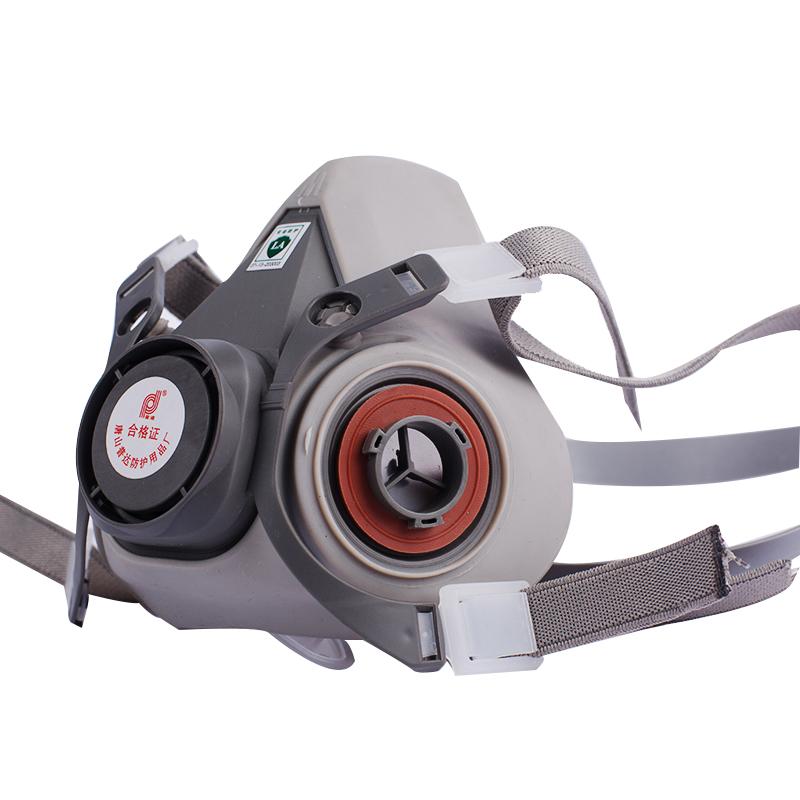 383G Respirator Silica Gel Head-mounted Modular Breathing Mask 4 Models Against Chemical Industry Safety Mask