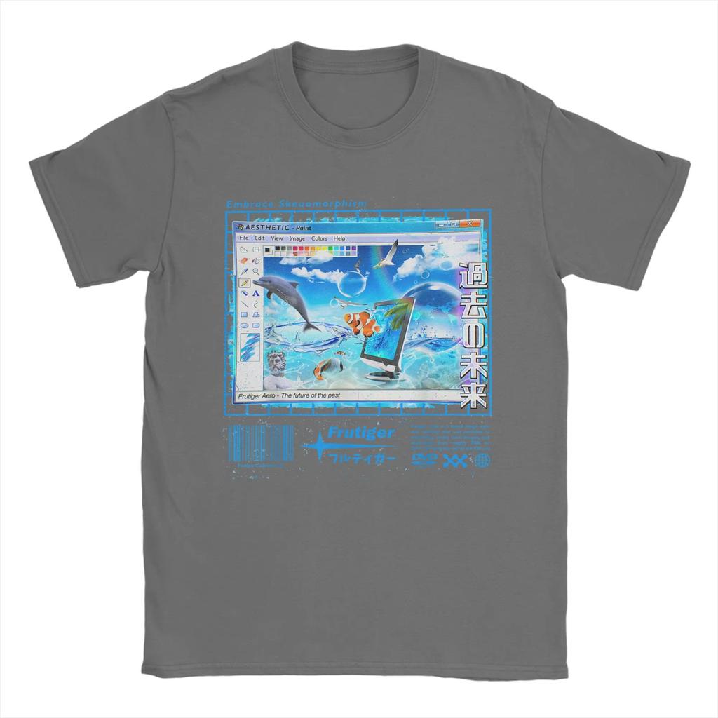 2025 New Summer Casual Short Sleeve T-Shir Print Cotton Regular Fit Round Neck Breathable Loose Unisex Tee Men Women Clothing