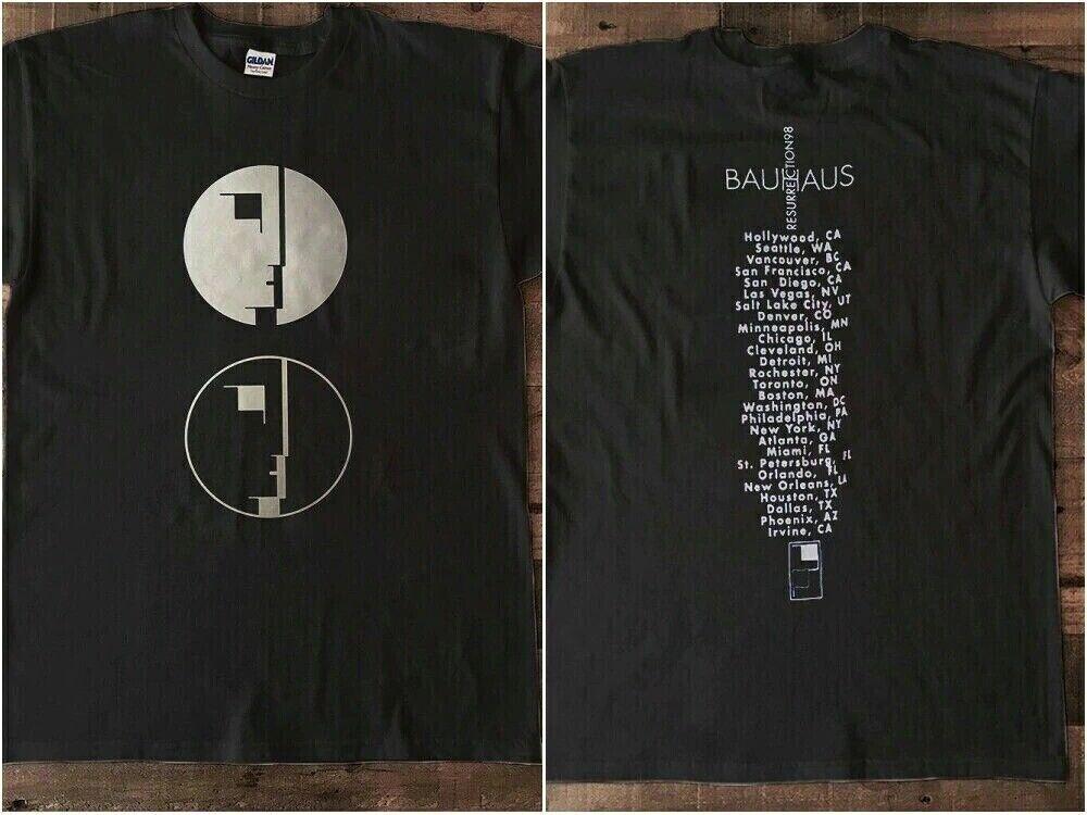 винтажная футболка bauhaus resurrection tour 1998 г. Унисекс футболка M