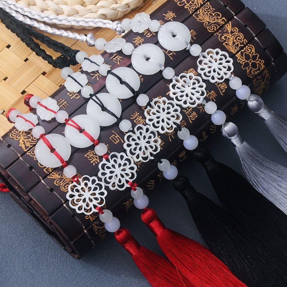 Chinese Style Hanfu Waist Tie Belt Adjustable Tassel Waist Cord Simple Thin Belt  Waist Decor