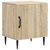 Nightstand Sonoma Oak Finish 43 X 34.5 X 50 Cm Particleboard