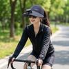 Solid Color Solar Fan Hat Breathable Sunshade Hat for 3.7V600mAh Sport
