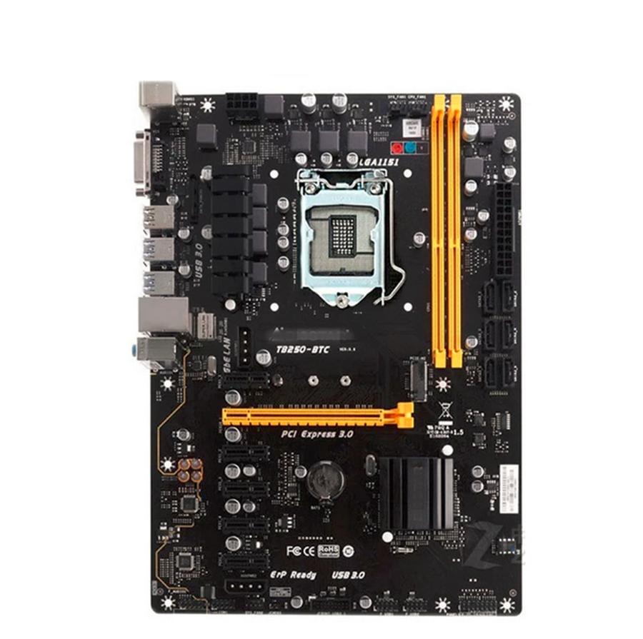 PCI-E 3.0 LGA1151 32GB B250 DVI SATA3 Board