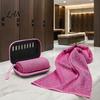 Quick Cooling Towel with Case Carrying Case, 30x80cm Instant Microfiber Ice Lightweight Towel, Portable Drying for Gym Workout Yoga Running Fitness
