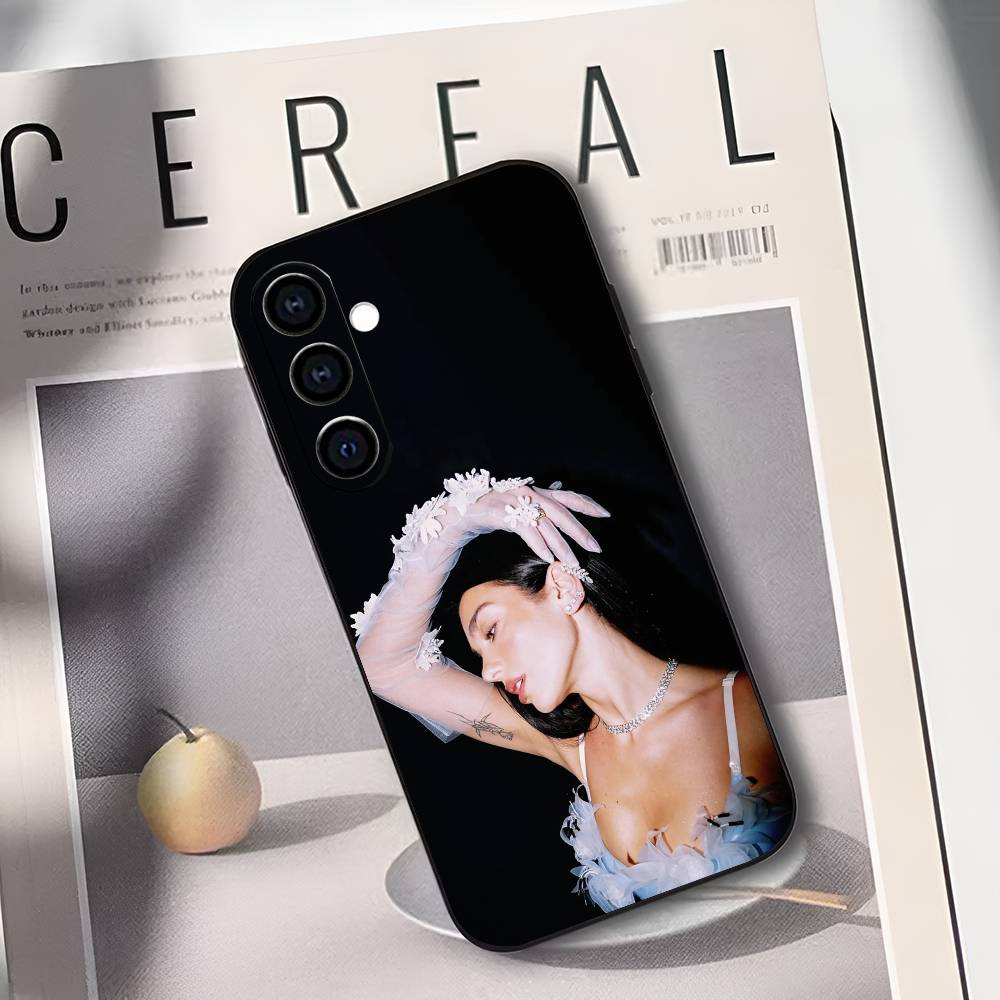 D-Dua L-Lipas Singer Phone Case Silicone Soft For Samsung Galaxy A73,A72,A71,A70,A53,A52,A51
