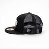 NEW ERA 9FIFTY Snapback de Rede Preto Branco para o NBA New York Knicks &