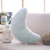 Rainbow Color Cushion Plush Toy Elastic Stuffed Plushies Back Pillow Bedside Ornament Gift For Kids Girls
