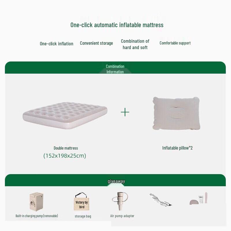 

OEING Portable Inflatable Air Mattress