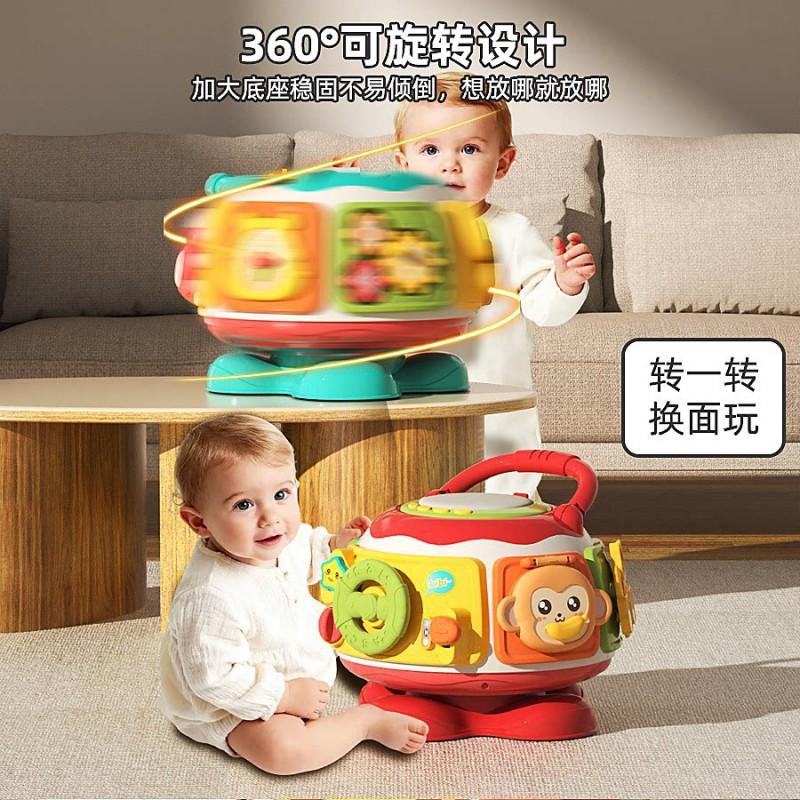 Jingqi Baby Activity Cube 6-36 Months Montessori Educational Toy