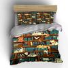 Books, cats, scarves, wand. Bedding sets Duvet cover sets Duvet covers Pillowcases(1*Duvet Cover 2*Pillowcases without duvet insert)