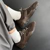 Lace-Up Forrest Gump Shoes Commuter Comfortable Casual Shoes Retro Classic Versatile Trendy German Training Shoes Men'S Flat Sneakers Men'S
