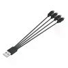 4 In 1 Multi-USB C Splitter Adapter Cable Charging Cord USB Type C Fast Charging Data Cable For Huawei Tablet Laptop PC