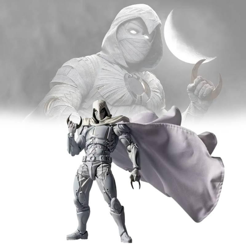 Kaiyodo Moon Knight Action Figure Stunningly Detailed Pvc Model 14cm Tall