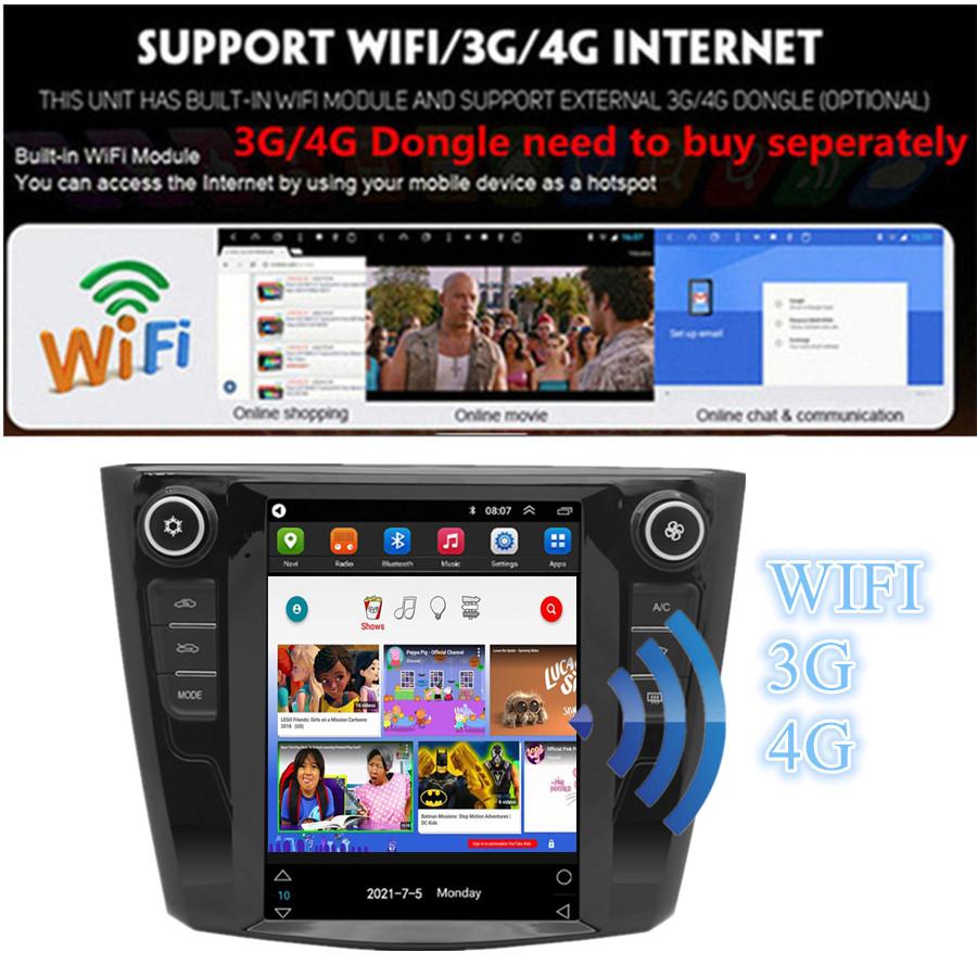 9.7'' For Android 11 2+32GB Radio GPS WIFI 3G 4G For Renault Kadjar 2015-2019
