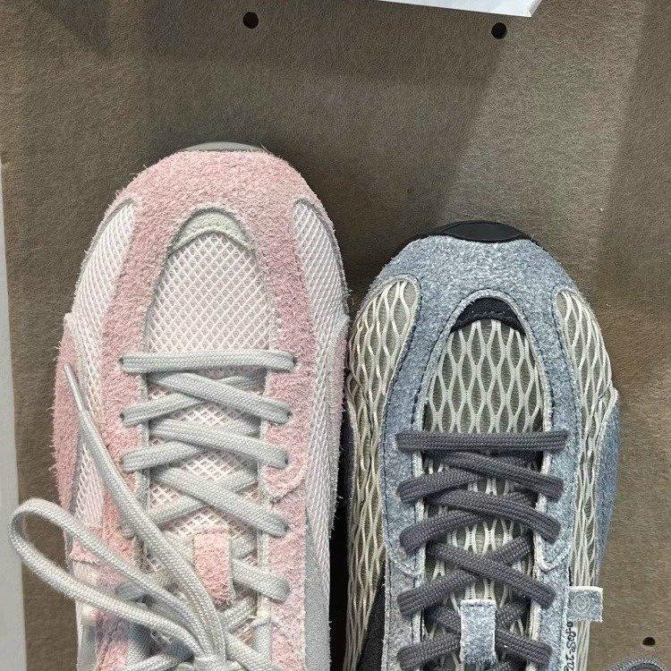 Fishnet shoes 2025 versatile new thick-soled breathable leisure sports running shoes versatile training shoes heightening Forrest Gump shoes