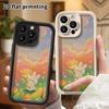 Phone Case: 2D Flat Design Suitable for iPhone 18 17 16 15 14 13 Pro Stepped Protective Case, Tulip Rabbit, Christmas and Halloween Gift