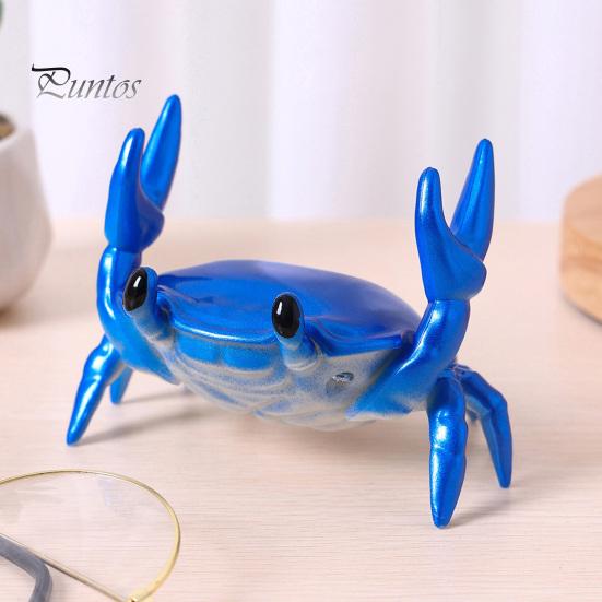 Office Decoration Accessory Phone Stand Compact Size Crab Design Mobile Holder Pen Workspace Organizer Storage Desk Desktop Supplies Pencil