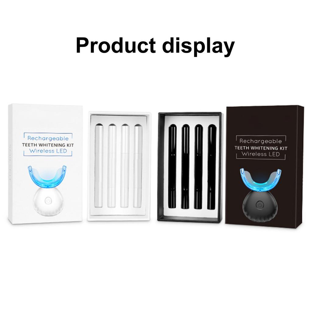 Teeth Whitening Kit, LED Accelerator Light, Teeth Whitening Gel, 20+ Whitening, 8ml Whitening Gel, Whiten Teeth Faster