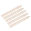 5Pcs Leather Craft Folder White Plastic DIY Hand Made Edge Trimming Sewing Tool Accessories(Long Type )
