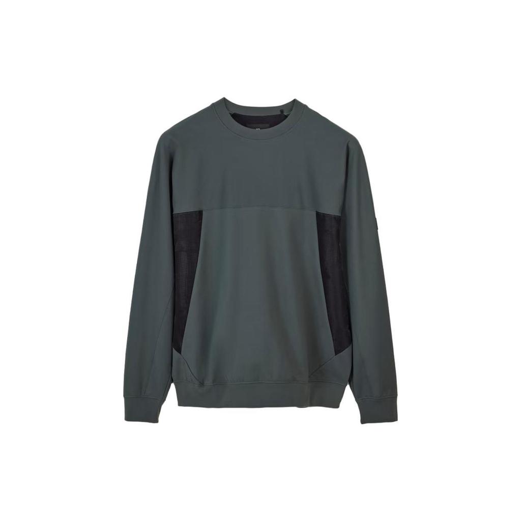 Y-3 Stretch Terry Crew Neck Sweatshirt Men Sweatshirt Green IP7670
