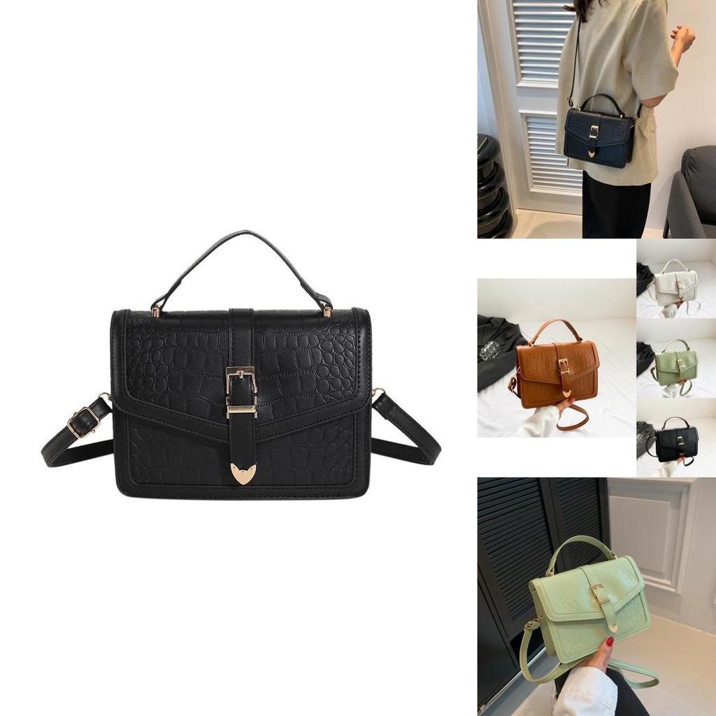 Stilvolle kleine quadratische Tasche für Damen Modische und trendige PU-Umhängetasche für den täglichen Gebrauch