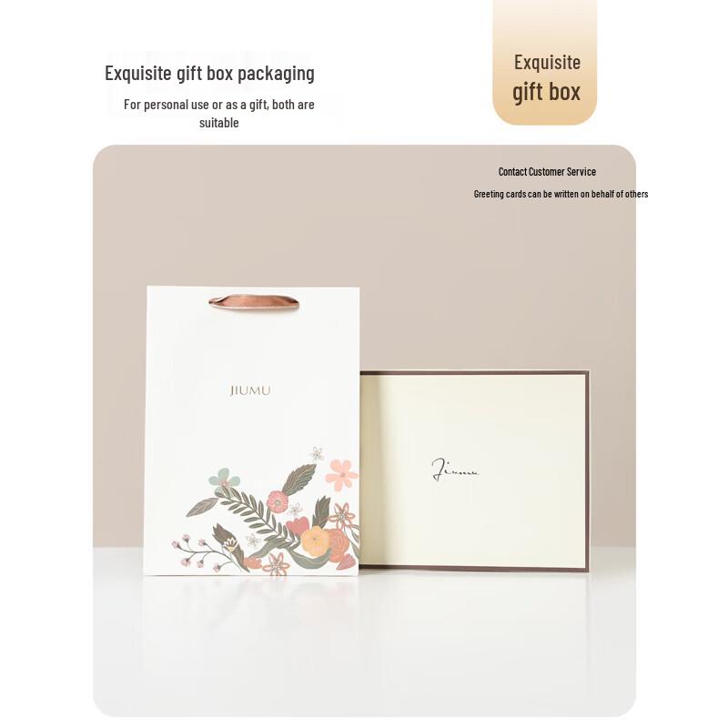 JIUMU Women's Autumn/Winter Mulberry Silk Warm Scarf