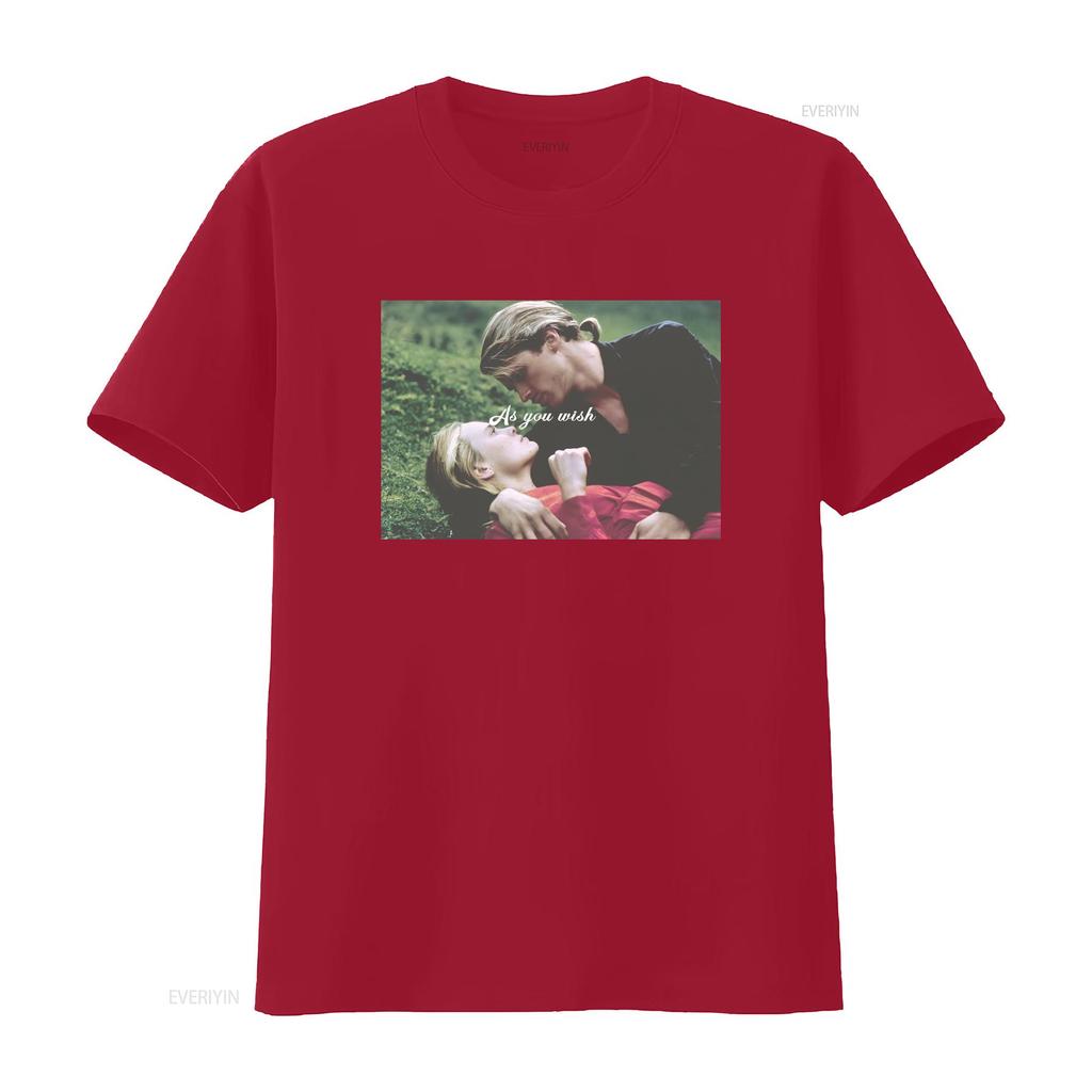 Princess Bride As You Wish T Shirt Sizes S 3x New Vintage Washed Soft Stylish Versatile Casual Comfortable Stretched