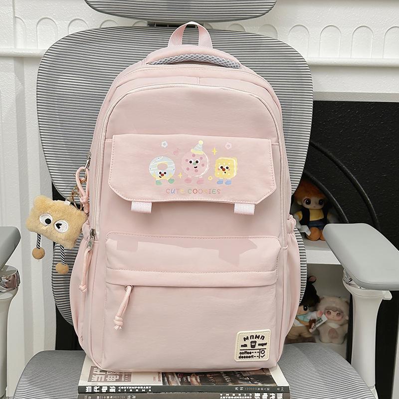 Schoolbag Japanese ins niche schoolbag female backpack junior high school student high school student schoolbag large capacity girl backpack light