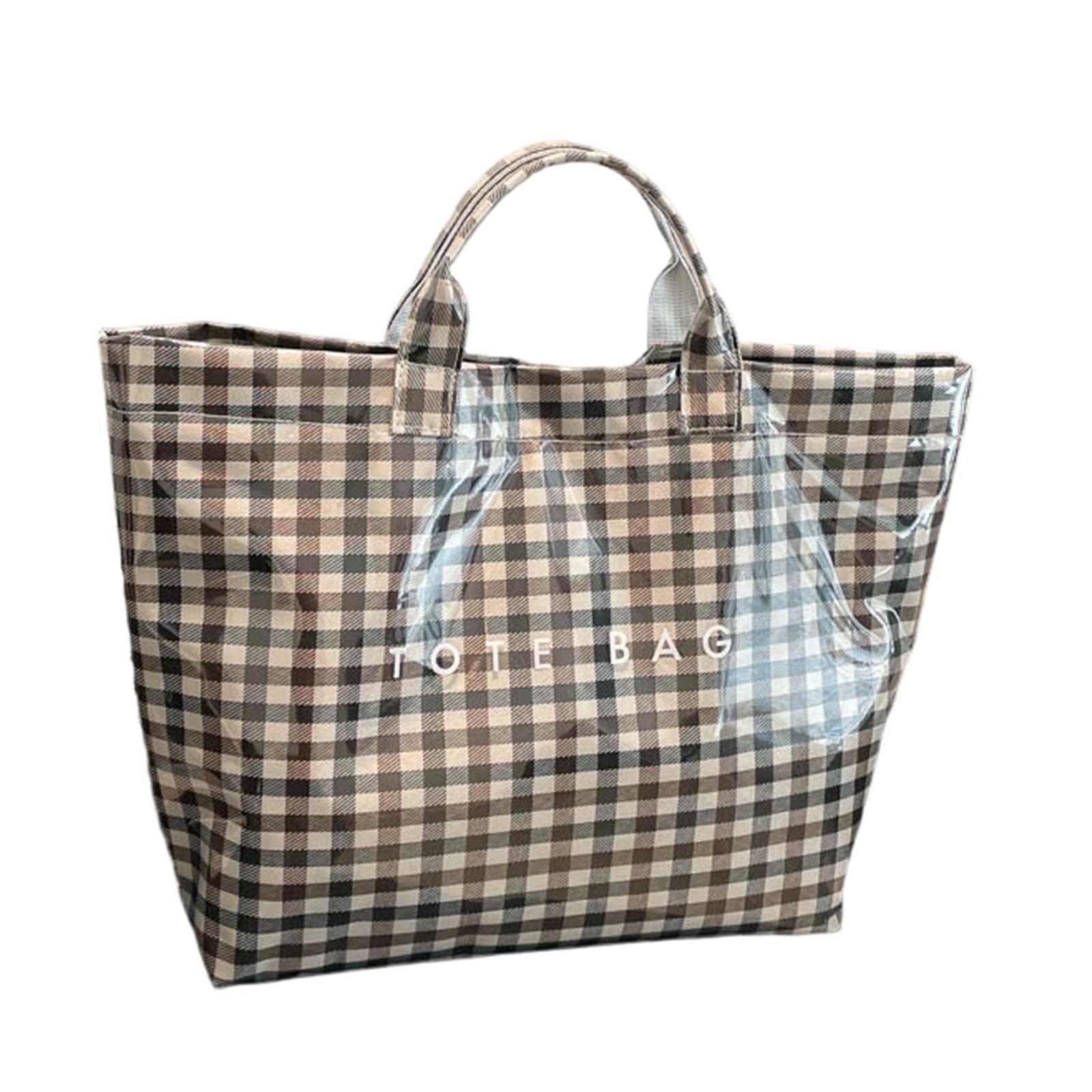 

Женская модная универсальная сумка через плечо-тоут большой вместимости для отдыха и поездок на работу One Size чёрный