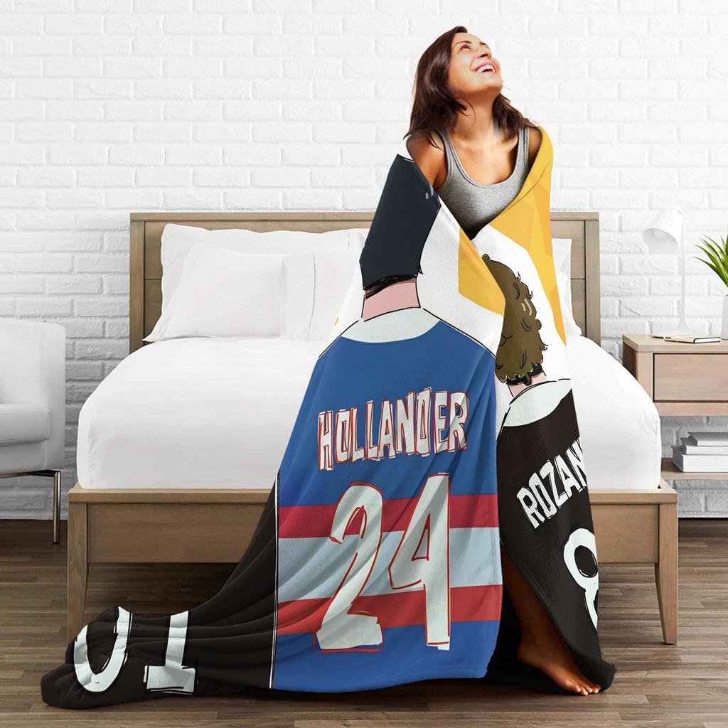 Heated Rivalry Blanket Hollanov 81 24 Flannel Novelty Warm Throw Blanket for Home Winter,