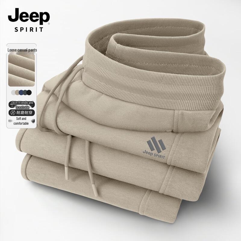 

Мужские спортивные брюки-джоггеры JEEP SPIRIT 2025 свободного кроя 3XL