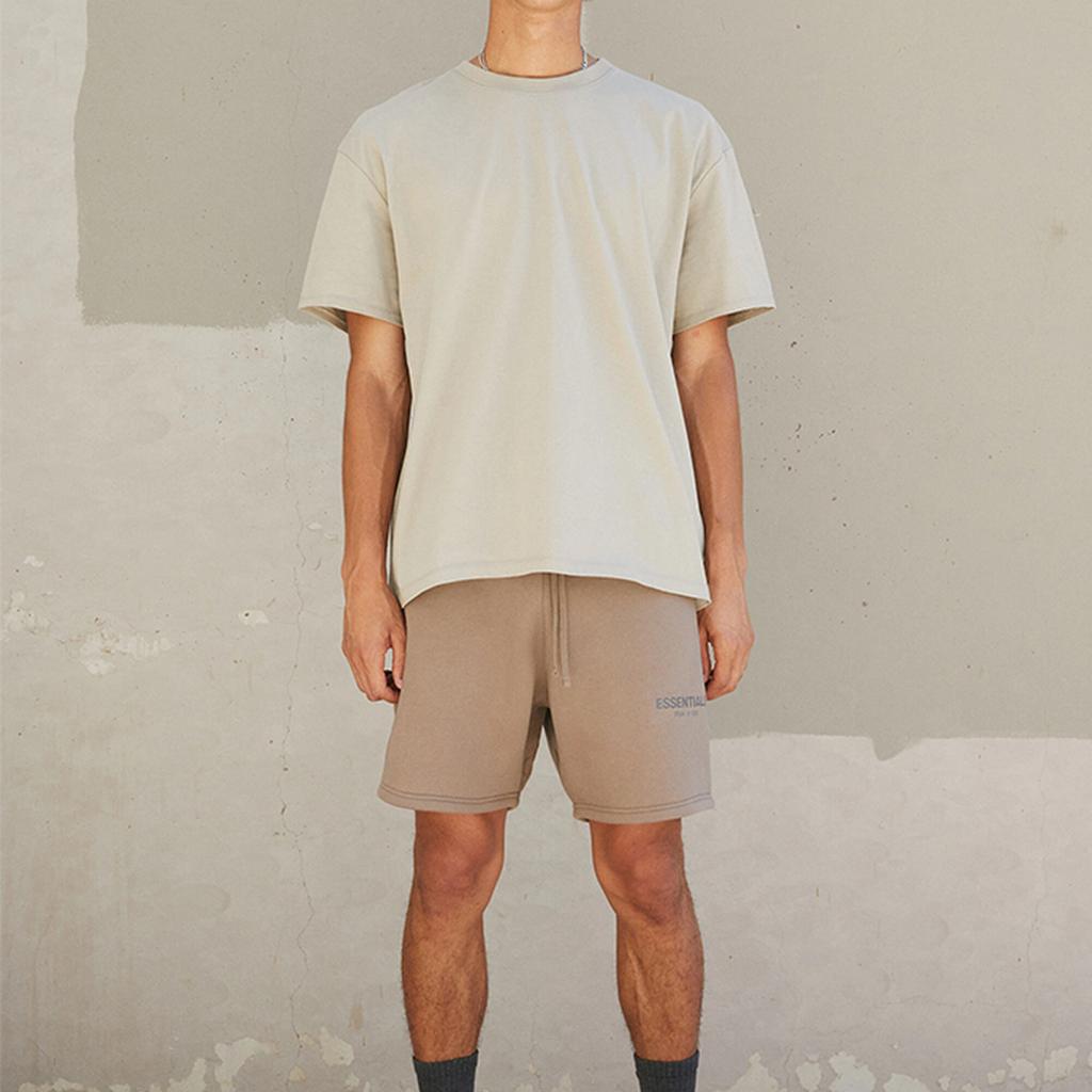 Fear of God Essentials Short Sleeve Tee Unisex Tops Pistachio-Green FOG-FW21-007